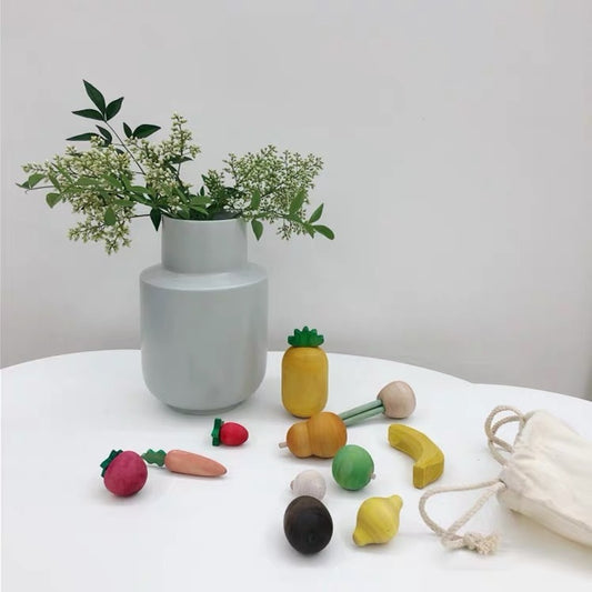 Wooden Fruits and Veggies