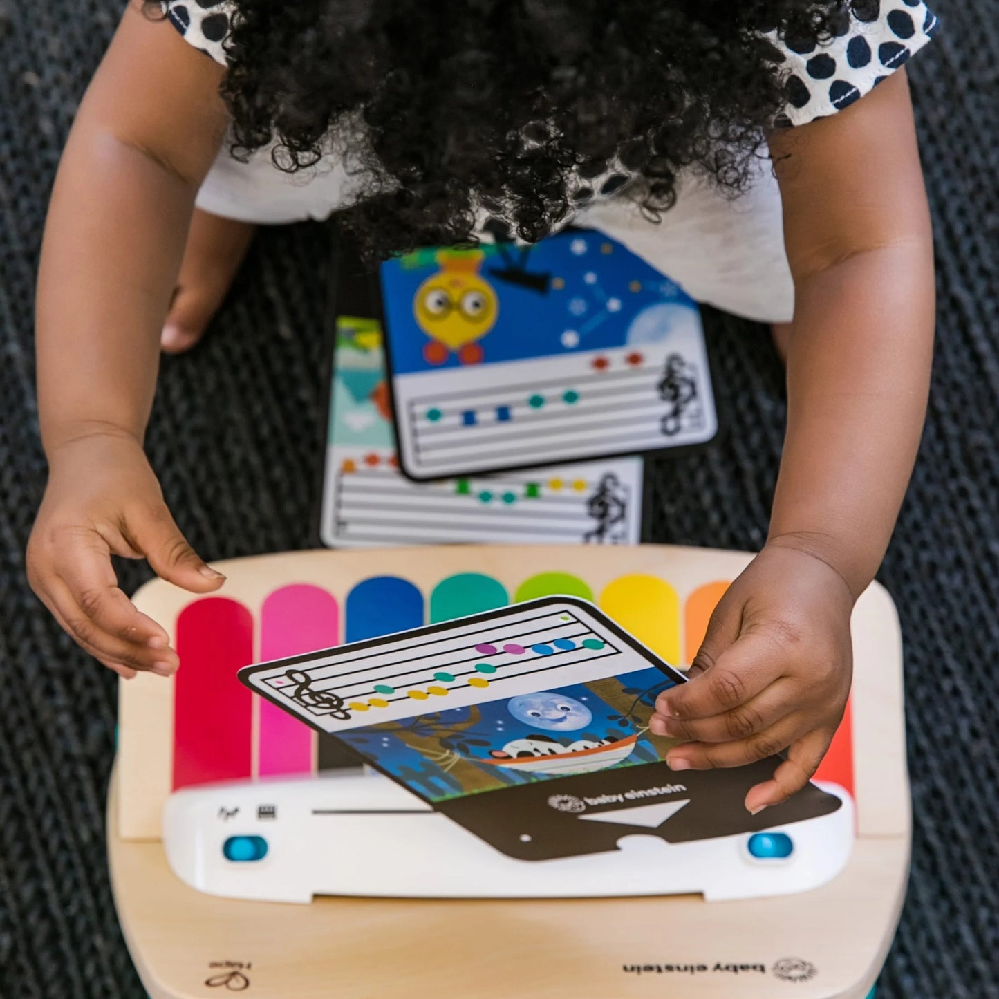 Hape Magic Touch Piano Wooden Musical Baby and Toddler Toy Age 6 Months and Up