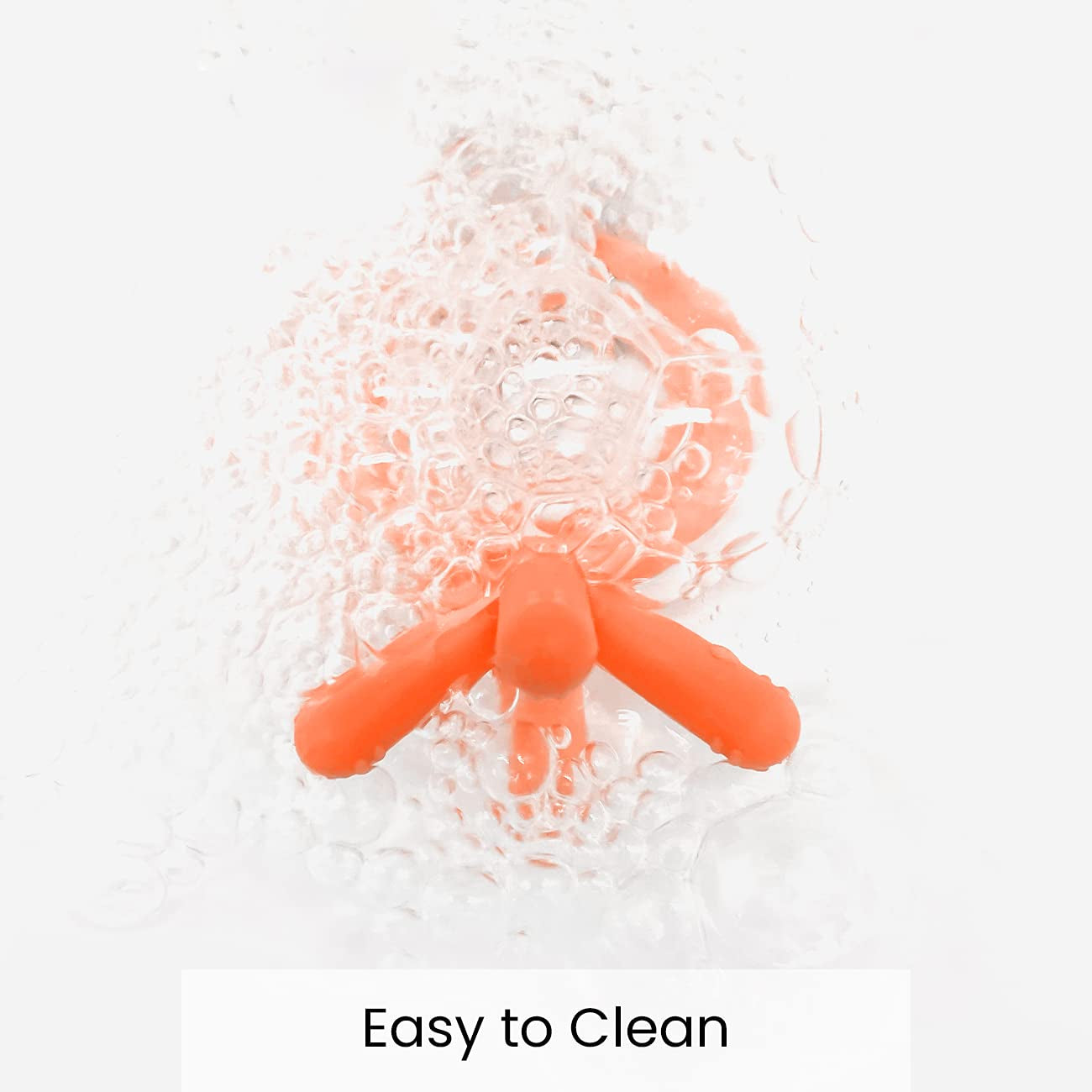 Silicone Baby Teether, Orange