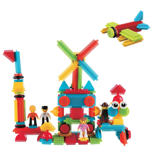 PICASSO-TILES Magnetic Tiles for Kids, 116PCS Hedgehog Playset, Construction STEM Building Blocks Educational Toy