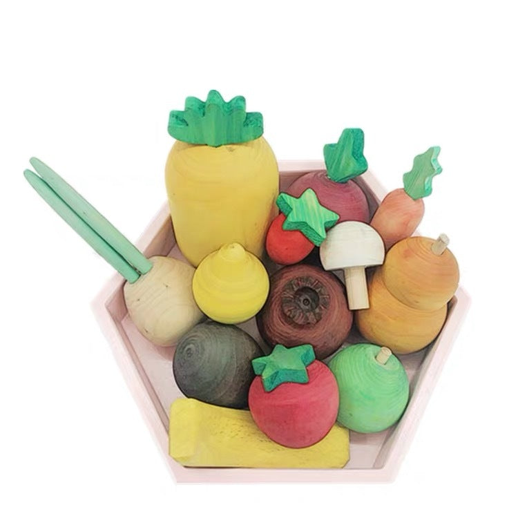 Wooden Fruits and Veggies