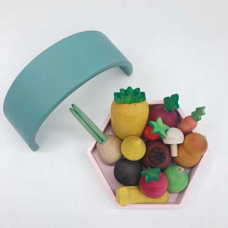 Wooden Fruits and Veggies