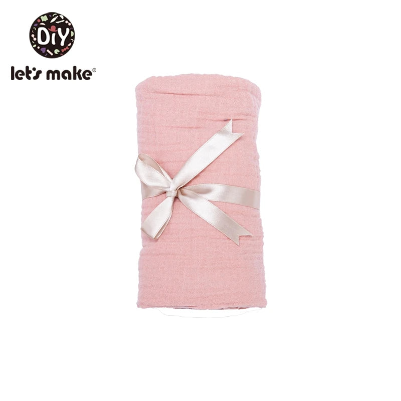 Baby Towel Bath Set Gift Box Cotton Blankets Newborn Milestone Cards Wooden Ring Rabbit Rattle Infant Brush for Baby Birth Gift