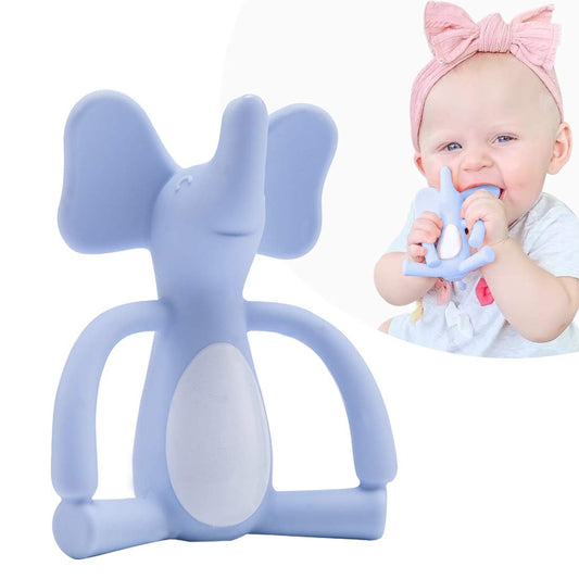 Silicone Teething Toys for Babies 3-6 Months Teethers Teething Tactile Sensory Toy for Babies & Kids Dishwasher-Safe for Toddlers & Infants