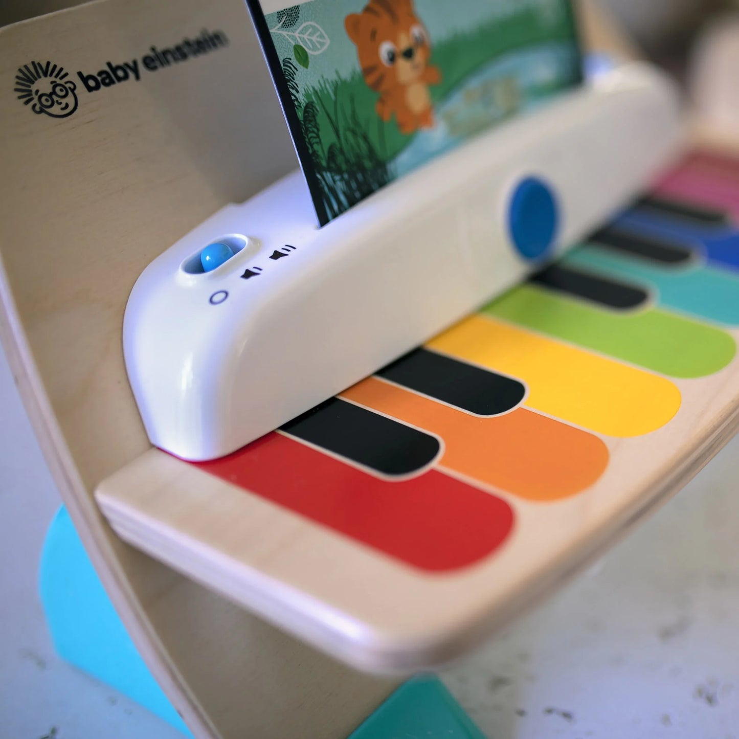 Hape Magic Touch Piano Wooden Musical Baby and Toddler Toy Age 6 Months and Up