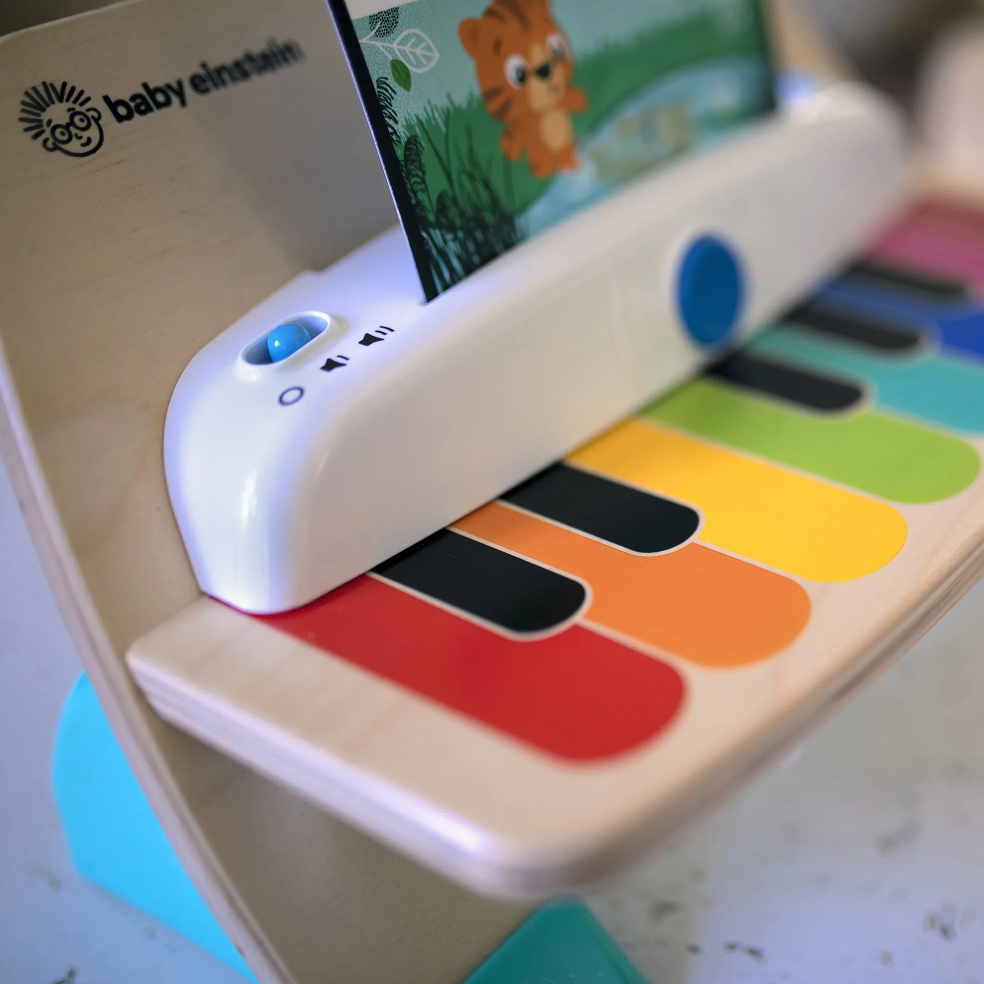 Hape Magic Touch Piano Wooden Musical Baby and Toddler Toy Age 6 Months and Up